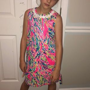Lily Pulitzer Girls, bright colored shift dress